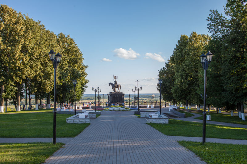 Парк Пушкина во Владимире. Фото 2015 г.
