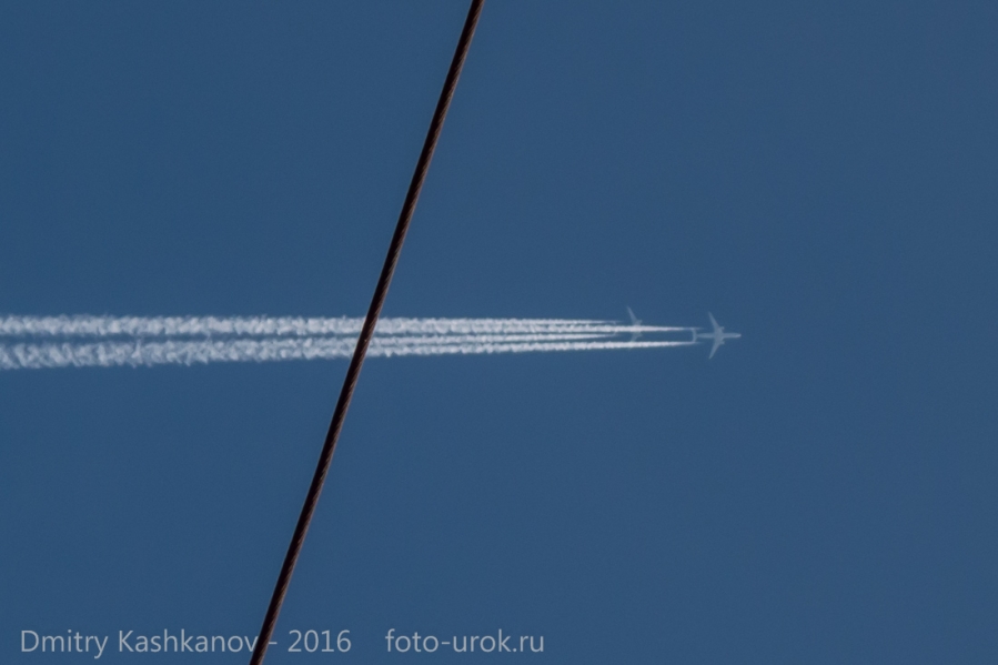 Два самолета в небе
